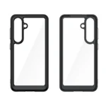 Outer Space With Gel Frame Black Kryt Samsung Galaxy S25