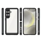 Outer Space With Gel Frame Black Kryt Samsung Galaxy S25