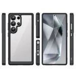 Outer Space With Gel Frame Black Kryt Samsung Galaxy S25 Ultra