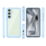 Outer Space With Gel Frame Blue Kryt Samsung Galaxy S24 Fe