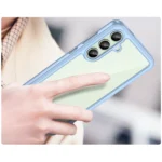 Outer Space With Gel Frame Blue Kryt Samsung Galaxy S24 Fe