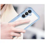 Outer Space With Gel Frame Blue Kryt Samsung Galaxy S25