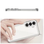 Outer Space With Gel Frame Clear Black Kryt Samsung Galaxy S25