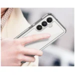 Outer Space With Gel Frame Clear Black Kryt Samsung Galaxy S25