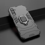 Ring Armor Armored Cover Magnetic Holder Ring Black Kryt Samsung Galaxy A24