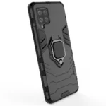 Ring Armor Kickstand Tough Rugged Cover Black Kryt Samsung Galaxy A42 5G