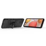 Ring Armor Kickstand Tough Rugged Cover Black Kryt Samsung Galaxy A42 5G