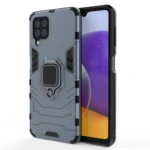 Ring Armor Kickstand Tough Rugged Cover Blue Kryt Samsung Galaxy A22 4G