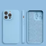 Silicone Silicone Cover Light Blue Kryt Samsung Galaxy A14 5G/4G