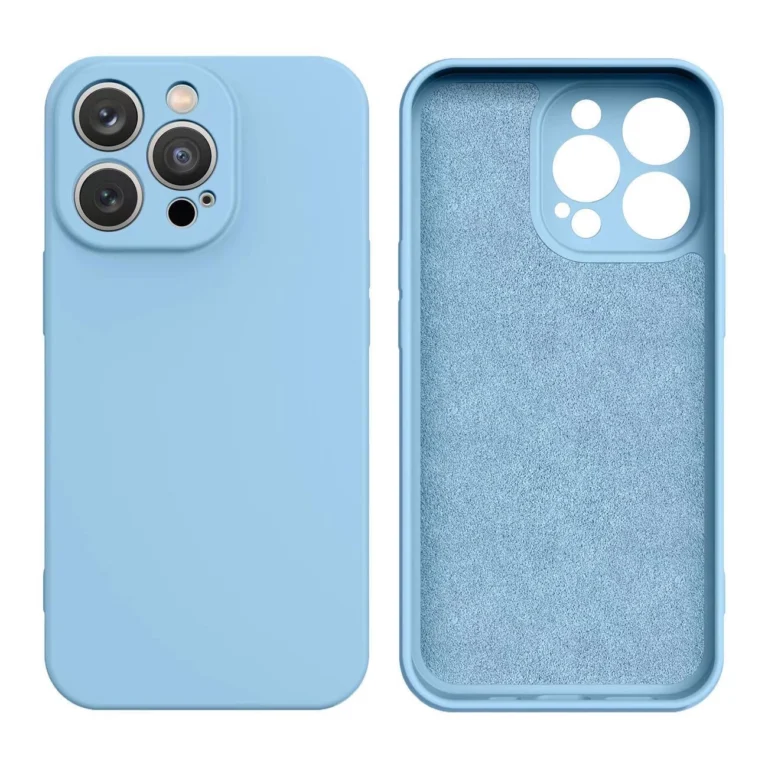 Silicone Silicone Cover Light Blue Kryt Samsung Galaxy A14 5G/4G