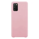 Silicone Soft Flexible Rubber Cover Pink Kryt Samsung Galaxy A03s