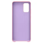 Silicone Soft Flexible Rubber Cover Pink Kryt Samsung Galaxy A03s