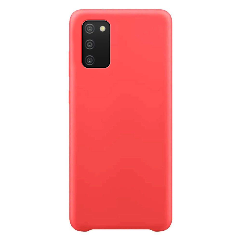 Silicone Soft Flexible Rubber Cover Red Kryt Samsung Galaxy A03s