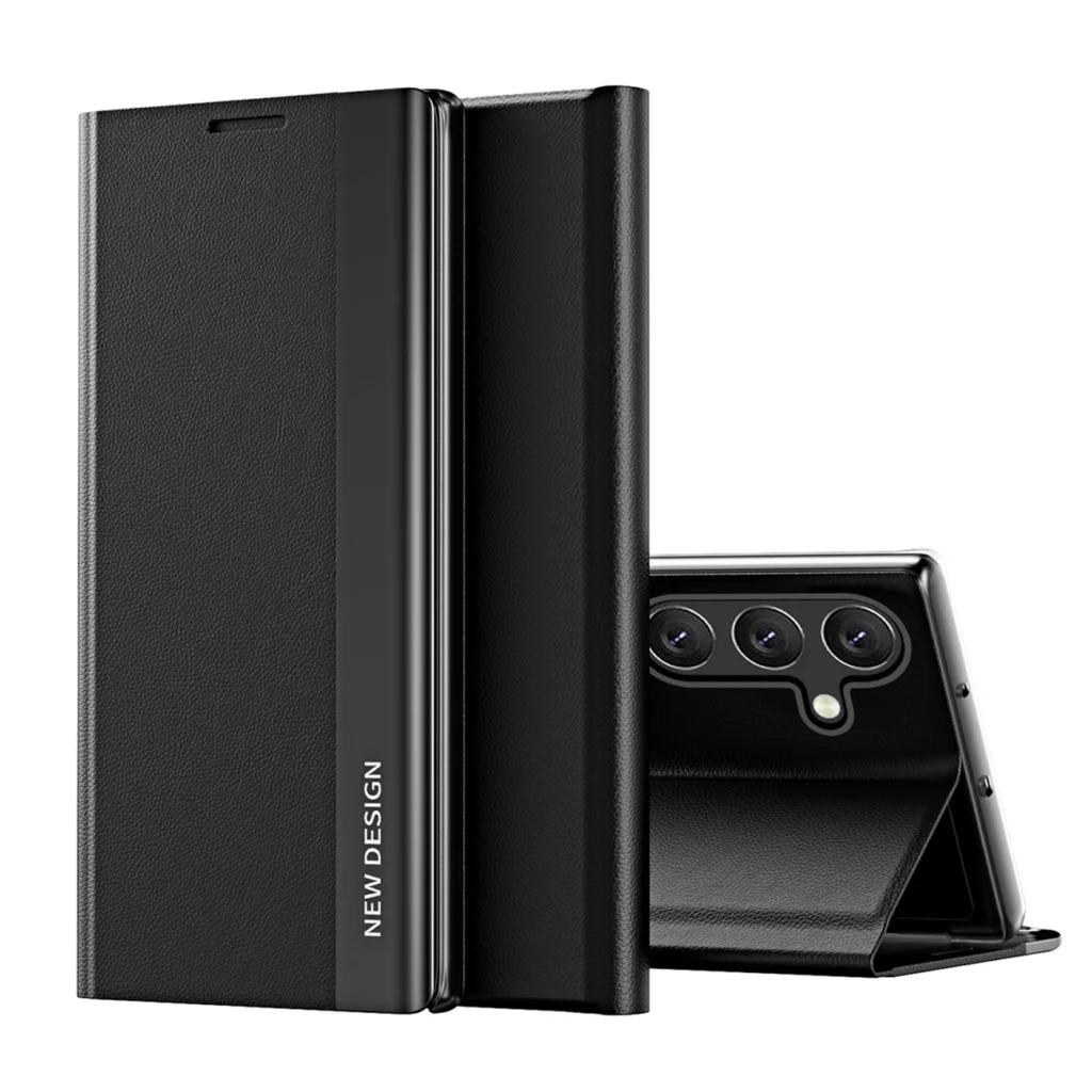 Sleep Pro With Flip And Stand Black Kryt Samsung Galaxy S24 Fe