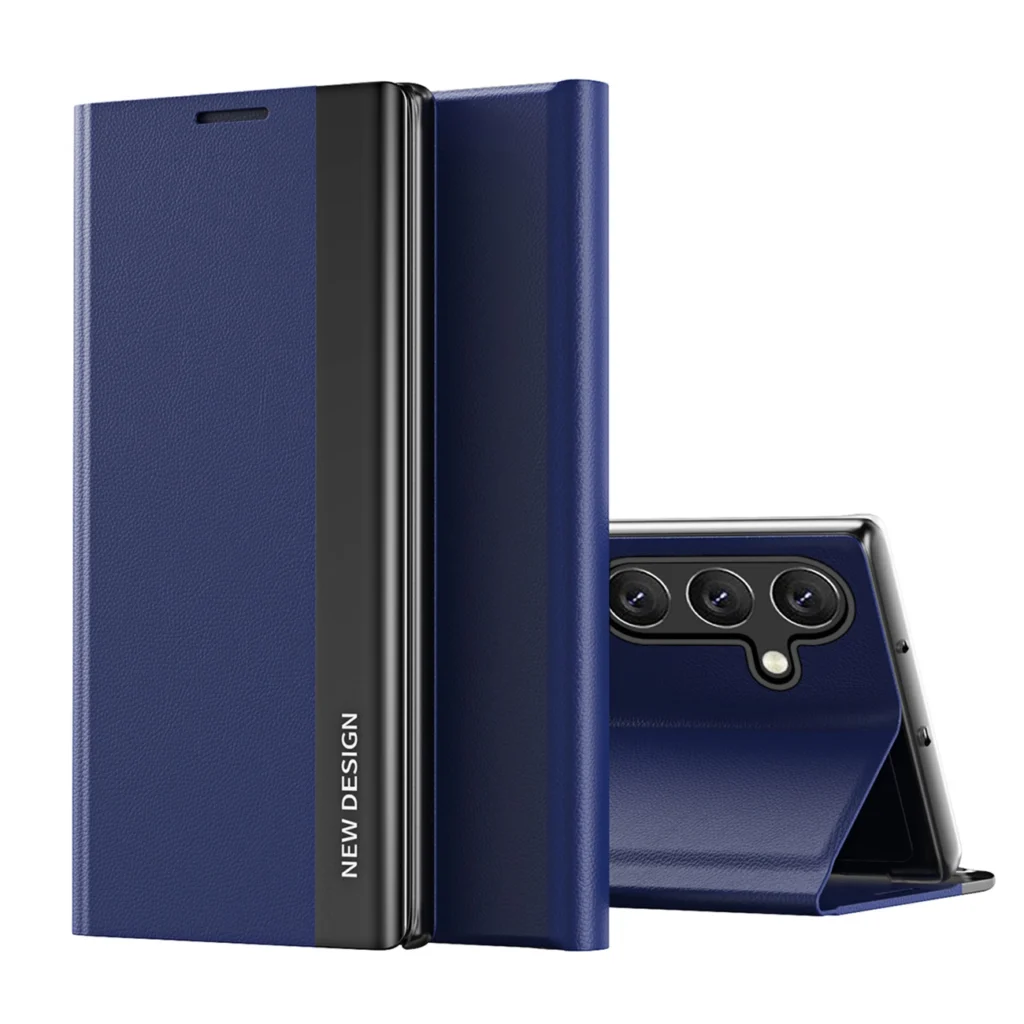 Sleep Pro With Flip And Stand Blue Kryt Samsung Galaxy S24 Fe