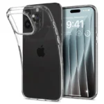 Spigen Crystal Flex Clear Kryt iPhone 15 Pro Max