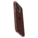 Spigen Crystal Flex Pink/Transparent Kryt iPhone 15 Pro Max