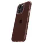 Spigen Crystal Flex Pink/Transparent Kryt iPhone 15 Pro Max