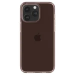 Spigen Crystal Flex Pink/Transparent Kryt iPhone 15 Pro Max