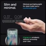 Spigen Crystal Hybrid Black Kryt iPhone 15 Pro