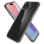 Spigen Crystal Hybrid Clear Kryt iPhone 15 Plus