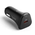Spigen Essential Ev301 1-Port Car Charger 30W Black