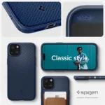 Spigen Mag Armor MagSafe Blue Kryt iPhone 15 Plus