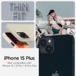 Spigen Thin Fit Beige Kryt iPhone 15 Plus