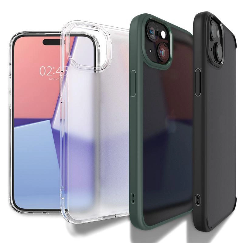 Spigen Ultra Hybrid Black Kryt iPhone 15 Plus