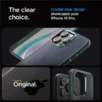 Spigen Ultra Hybrid Dark Green Kryt iPhone 15 Pro