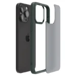 Spigen Ultra Hybrid Dark Green Kryt iPhone 15 Pro