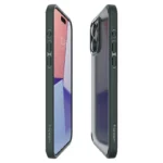 Spigen Ultra Hybrid Dark Green Kryt iPhone 15 Pro