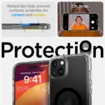 Spigen Ultra Hybrid S MagSafe With Stand Black Kryt iPhone 15 Plus
