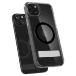 Spigen Ultra Hybrid S MagSafe With Stand For Black Kryt iPhone 15