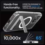 Spigen Ultra Hybrid S MagSafe With Stand For Transparent Kryt iPhone 15 Pro