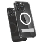 Spigen Ultra Hybrid S MagSafe With Stand For Transparent Kryt iPhone 15 Pro