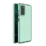 Spring Clear TPU Gel Protective Cover With Colorful Frame Mint Kryt Samsung Galaxy A72