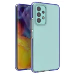 Spring Cover Gel Cover With A Colored Frame The Dark Blue Kryt Samsung Galaxy A73