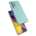 Spring Cover Gel TPU Cover With Colored Frame Black Kryt Samsung Galaxy A73