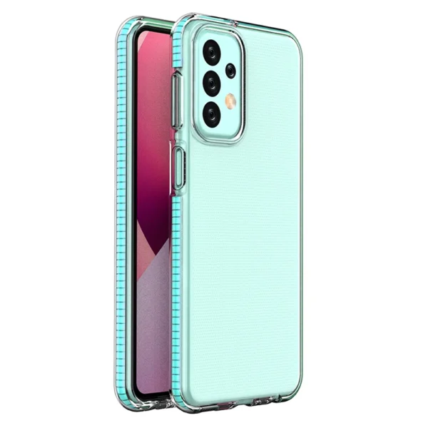 Spring Silicone Cover With Frame Light Blue Kryt Samsung Galaxy A23 5G