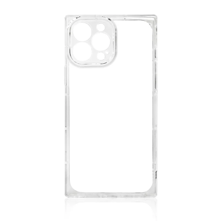 Square Clear Cover Transparent Gel Cover Kryt Samsung Galaxy A12