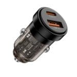 Tech-Protect Cc03 2-Port Car Charger Pd45W/Qc3.0 Black