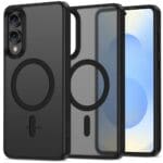 Tech-Protect Magmat MagSafe Edge Matte Black Kryt Samsung Galaxy S25