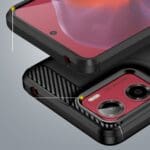 Tech-Protect TPUcarbon Black Kryt Motorola Moto G15/G05