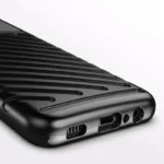 Thunder Flexible Tough Rugged Cover TPU Black Kryt Samsung Galaxy A03s