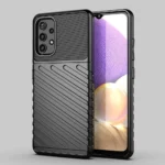 Thunder Flexible Tough Rugged Cover TPU Black Kryt Samsung Galaxy A72