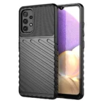 Thunder Flexible Tough Rugged Cover TPU Black Kryt Samsung Galaxy A72