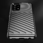 Thunder Flexible Tough Rugged Cover TPU Black Kryt Samsung Galaxy A72