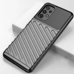 Thunder Flexible Tough Rugged Cover TPU Blue Kryt Samsung Galaxy A72
