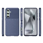 Thunder Silicone Armor Cover Blue Kryt Samsung Galaxy S24 Fe